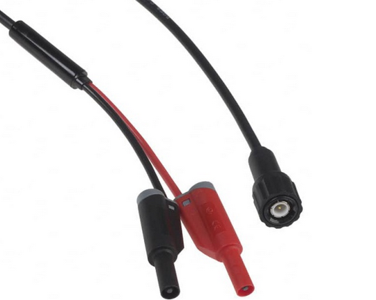 Fluke PCBLS 72927-C-40 Insulated Bnc (m) / 4mm Plugs, 50 Ohm, 40in(100cm), (black)