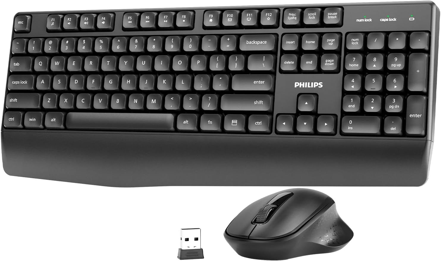 Philips Keyboard Wireless Combo Set Keyboard and Mouse