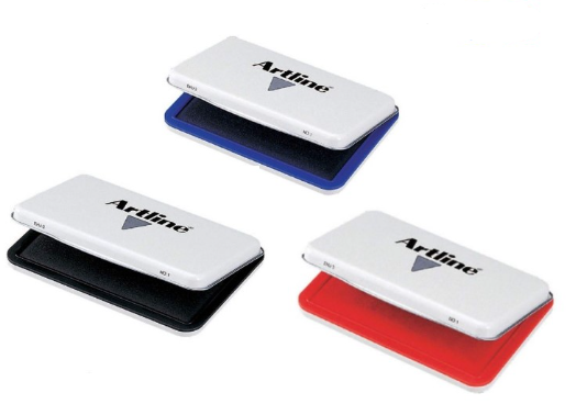 ARTLINE NO,1 STAMP PAD(BLK,BLUE,RED,GREEN,PURPLE)