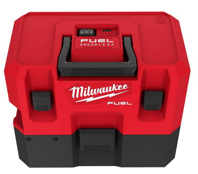 Milwaukee M12 FUEL™ 105mbar, 6.1Lt Wet/Dry Vacuum (Bare) M12 FVCL-0