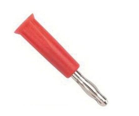 Fluke PJKPL 5934-2 Ban Plug, D-i-y, 4mm,10/pk (red)