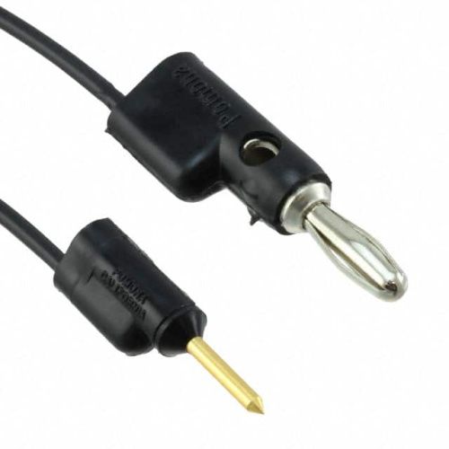 Fluke PATCH EM1126-24-0# Banana Plug/pin Tip Plug (black), Mto Bulk
