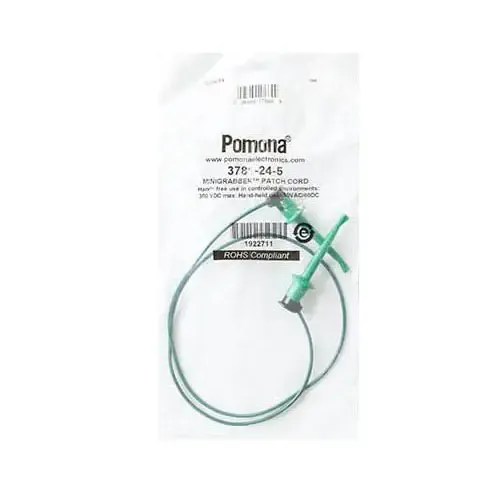 Fluke PATCH 687362 Minigrabber Patch Cord (green