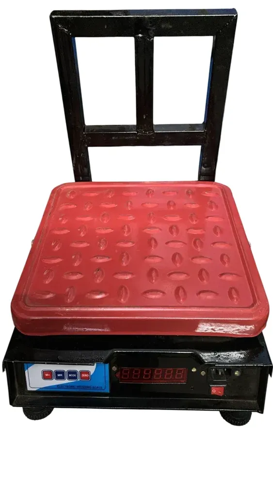 Weighing Scale 150 KG High Precision Digital Electronic Weight Platform Rechargeable (Random Colour)