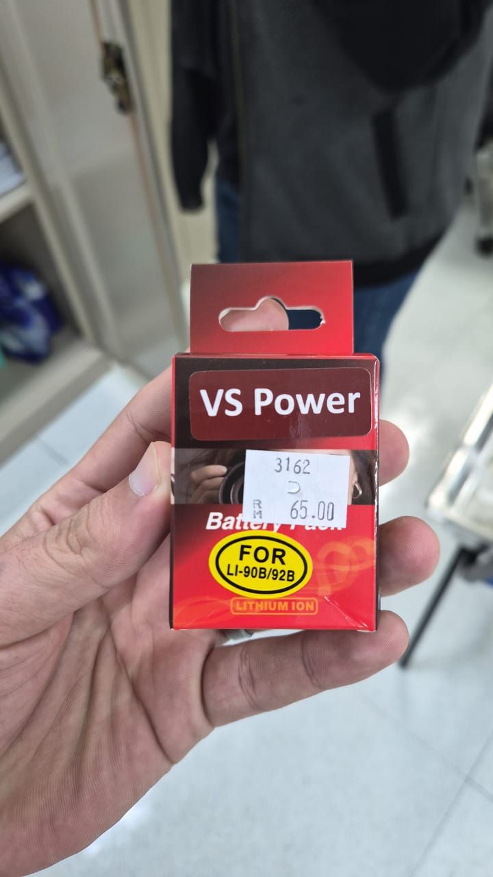 camera battery LI-90B/92B