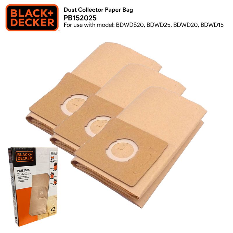 Black & Decker DUST COLLECTOR PAPER BAG
