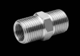 ATKC Stainless Steel Fittings Hexagon Nipple 1"