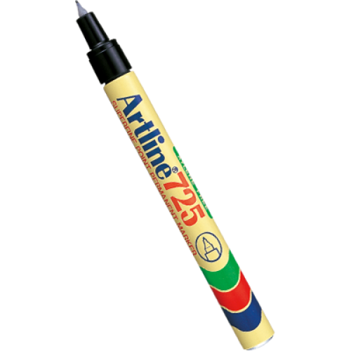 ARTLINE PERMANENT MARKER SUPERFINE 725 BLACK (1PCS)