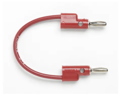 Fluke PATCH B-48-2# Banana Plug Patch Cord (red) Bulk