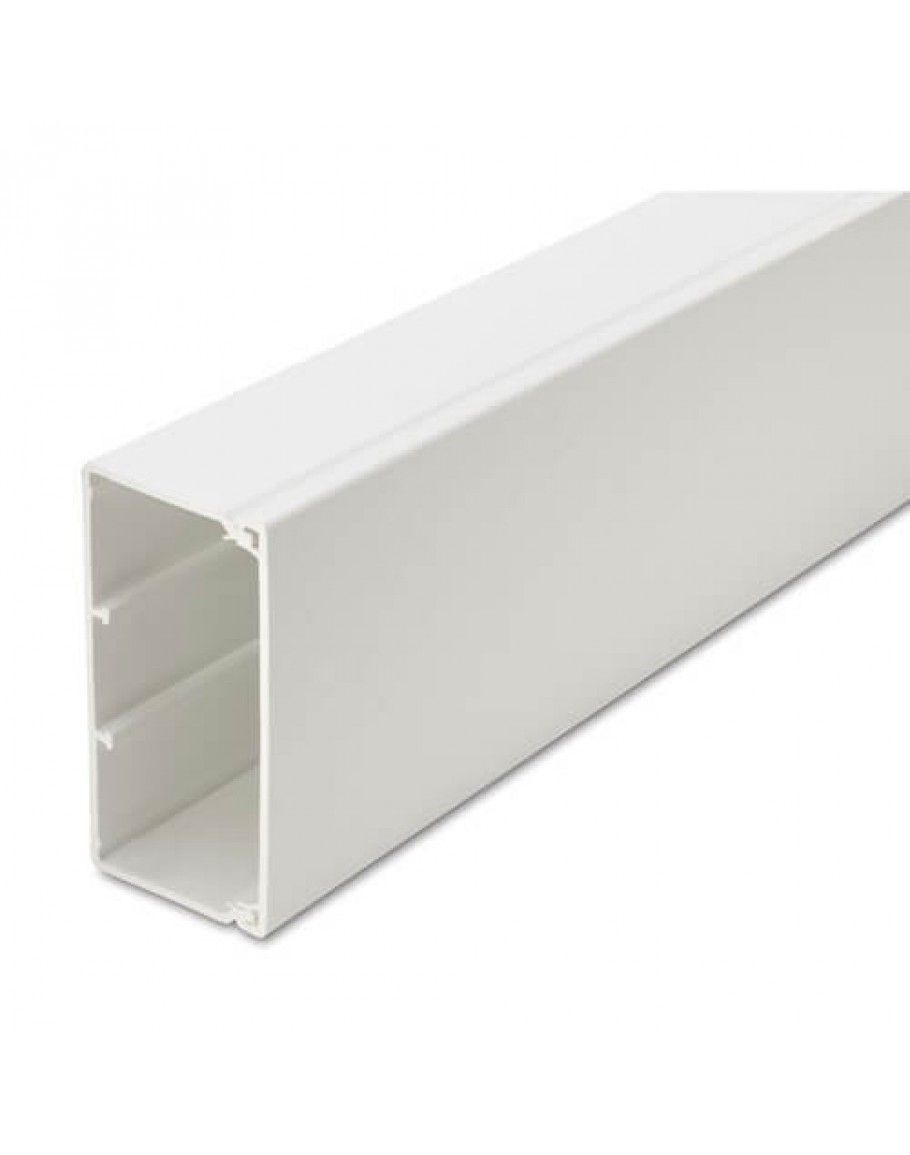 PVC Trunking 2 x 2 inch, 6ft (White)
