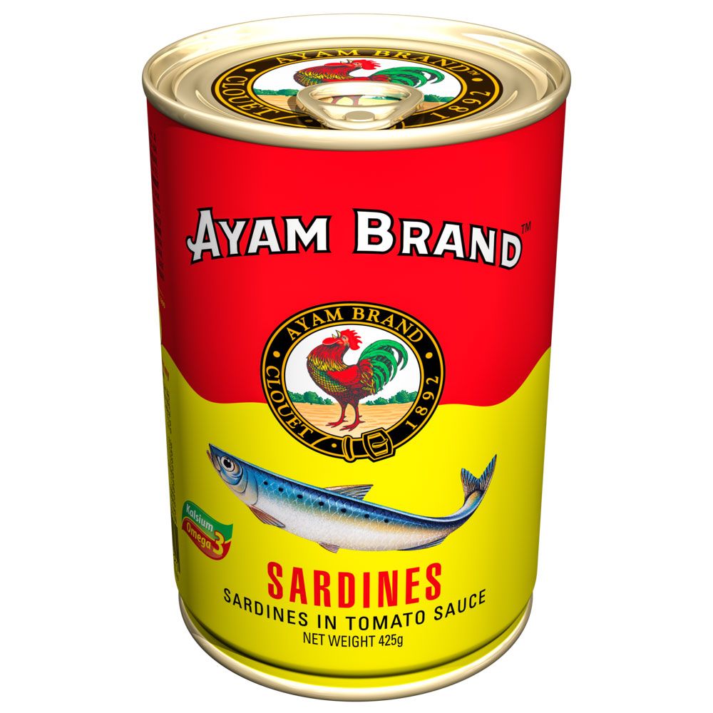 AYAM BRAND SARDINES IN TMT SAUCE 425G