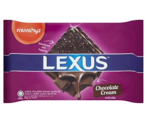 LEXUS  CHOCOLATE SANDWICH BISCUIT  10'S/PACK