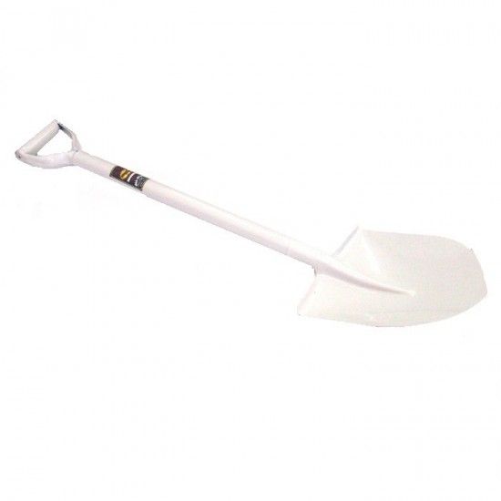 ATKC Heavy Duty Round Point Shovel with Steel Handle