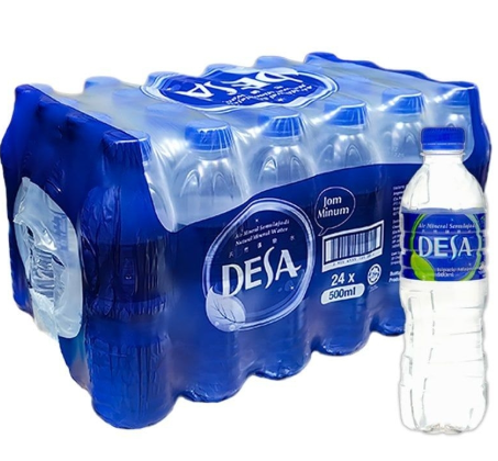DESA NATURAL MINERAL WATER 24 BOTTLES X  500MM