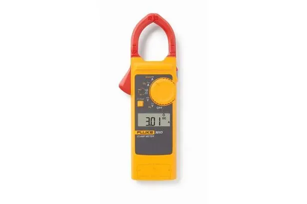 Fluke 301D FLUKE-301D/APC Fluke-301d/apc,600a Ac/dc Clamp Meter With Slim Body And Thin Jaw Arm