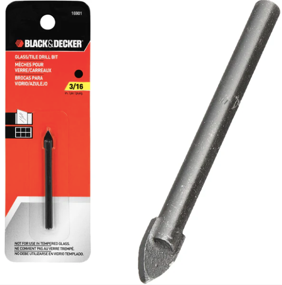 Black & Decker 5MM GLASS  TILE  BIT