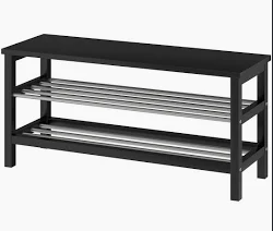 IKEA TJUSIG SHOE RACK 108W X 34D X 50H