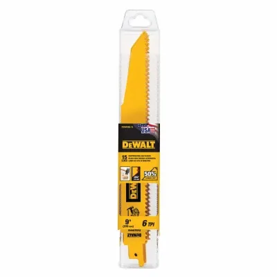 Dewalt DEWALT  9IN 6TPI DEMO RECIP BLD 5-CT
