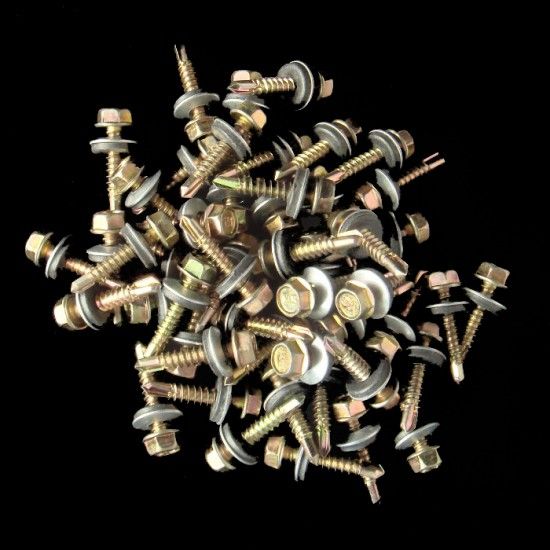 ATKC Self Drilling Screw DS525HW(ZY) #10 x 25.0mm Zinc Yellow (50PCS/PKT)