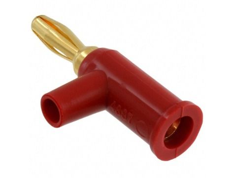 Fluke PJKPL 4897-2 Banana Plug, Gold Pl (red)