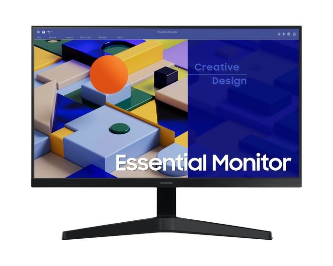SAMSUNG 24FT ESSENTIAL MONITOR S3 S31C FHD LS24C310EAEXXS