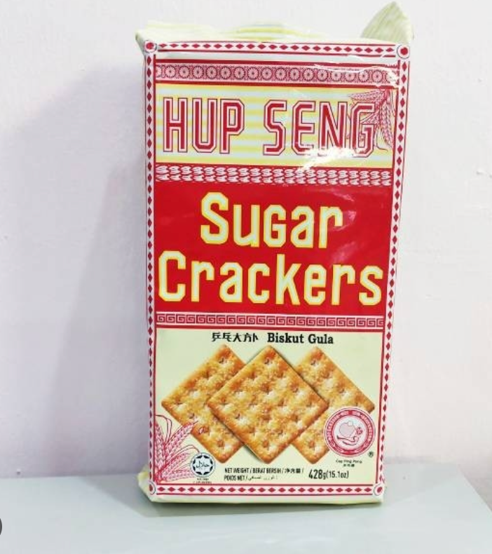 HUP SENG SUGAR CRACKER 125G