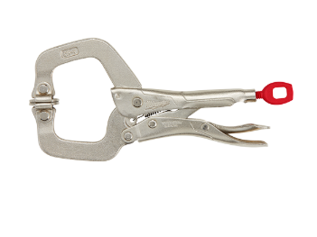 Milwaukee 6" (150mm) TORQUE LOCK™ Locking C-Clamp Swivel Jaws 48-22-3522