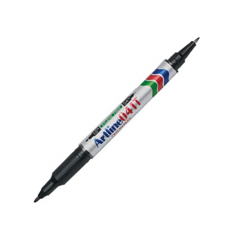 ARTLINE PERMANENT TWIN MARKER 041T BLACK (1PCS)