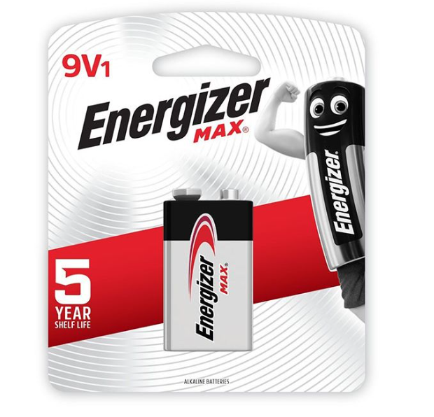 ENERGIZER ALKALINE BATTERY 9V (1PCS)