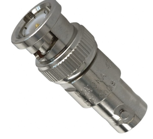 Fluke PCN50 4119-50 Bnc (m-f) Terminator Feed Through, 50 Ohm