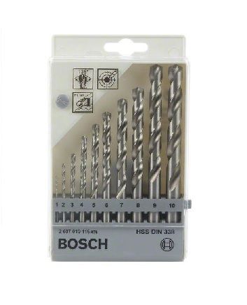 BOSCH HSSG METAL DRILL BIT (10PCS/BOX)