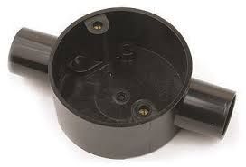 PVC Conduit Round (Through Box - 2 Way) - 25mm