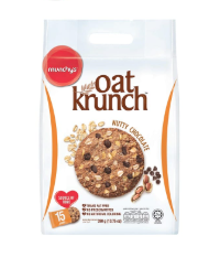 MUNCHYS OAT KRUNCH NUTTY CHOCOLATE 390G (15 small packs) BISCUIT