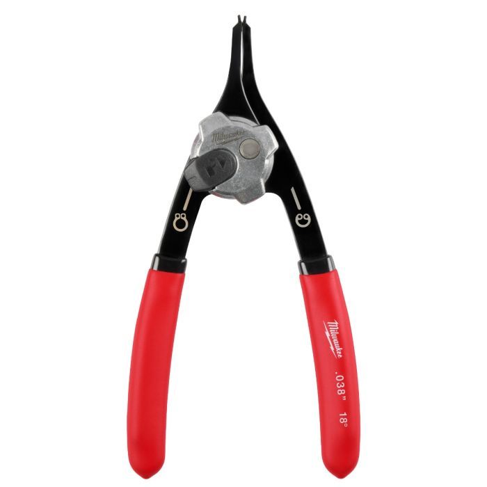 Milwaukee 0.038" Convertible Snap Ring Pliers - 18 Degree 48-22-6530