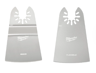 Milwaukee Open-Lok™ 2" (57mm) Rigid & 2" (57mm) Flexible Scraper Variety Pack (2pcs) 49-25-2202