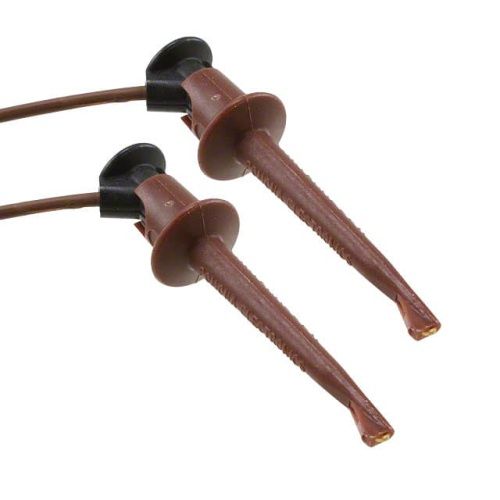 Fluke PATCH 3781-60-1 Minigrabber Patch Cord (brown)