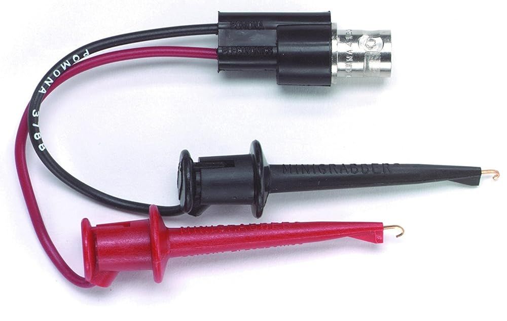 Fluke PCBLS 3788 Bnc (f) To Minigrabber Test Clips