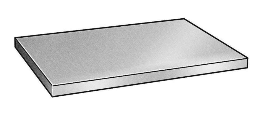 1. Alumin. alloy Plate SB209-5083-0 it is a Al-4.4Mg-Mn nominal composition plate - 20t x 1220 W x 2438